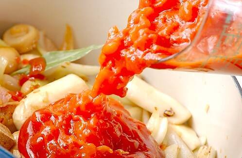 手羽元のトマト煮の作り方の手順9