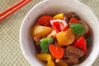 大根と豚肉の中華煮