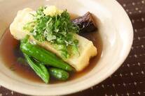 揚げだし豆腐のあんかけ