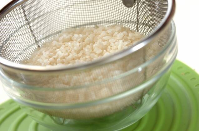 ショウガご飯の作り方の手順1