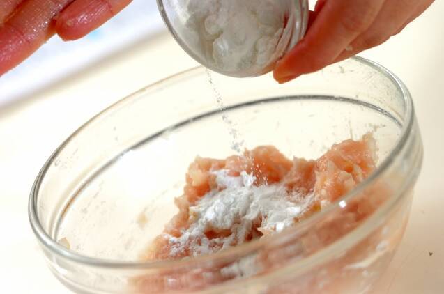 鶏団子とタケノコの煮物の献立の作り方の手順5