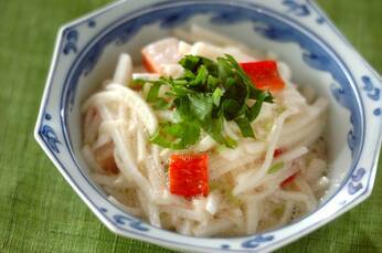 長芋そうめんの酢の物