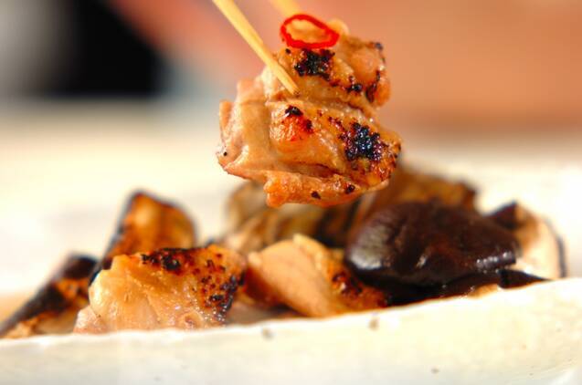 キノコと鶏肉の焼きびたしの作り方の手順6