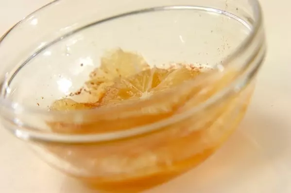 ハチミツレモンの作り方1