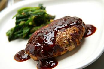 春キャベツハンバーグ