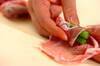 グリーンアスパラの豚肉巻き串の作り方の手順3