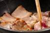 豚バラつけ麺の作り方の手順2