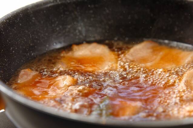 豚バラつけ麺の作り方の手順3