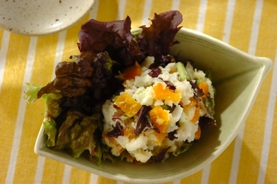 長芋とつぼ漬のポテトサラダ風 副菜 レシピ 作り方 E レシピ 料理のプロが作る簡単レシピ