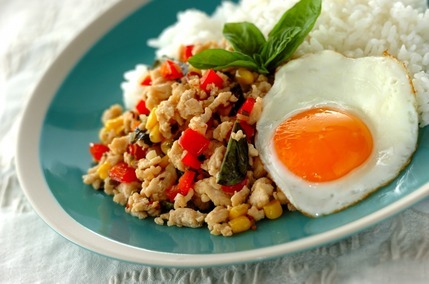 タイ料理の定番！手軽に本格ガパオライス　by 松本 知恵さん