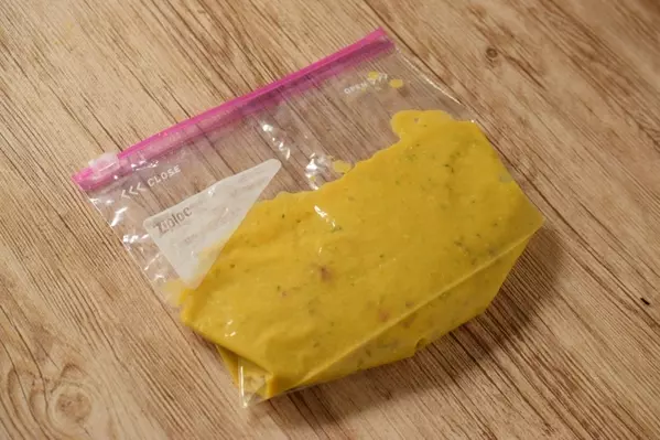 カボチャとクコの実の甘酒アイスの作り方3