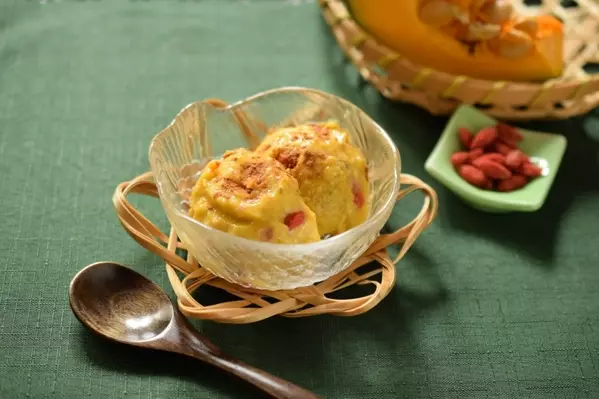 カボチャとクコの実の甘酒アイスの作り方5