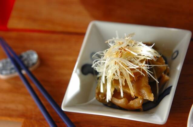 ザーサイと白ネギの前菜