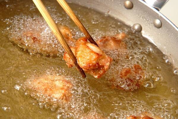 鶏の唐揚げ＋大学芋の作り方の手順9
