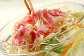 味付け簡単！春キャベツと豚バラ 電子レンジで温サラダ by近藤 瞳さんの作り方3