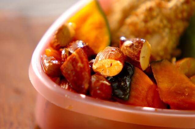 カボチャのハチミツサラダ