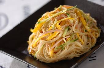 中華風素麺サラダ