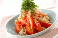 中華風トマトサラダ