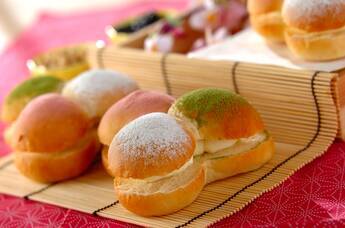 ひなまつりの春色パン