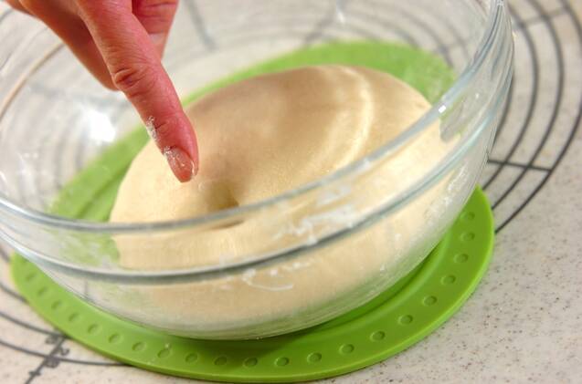 ひなまつりの春色パンの作り方の手順4