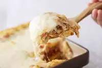 チーズたっぷりミートソースラザニア