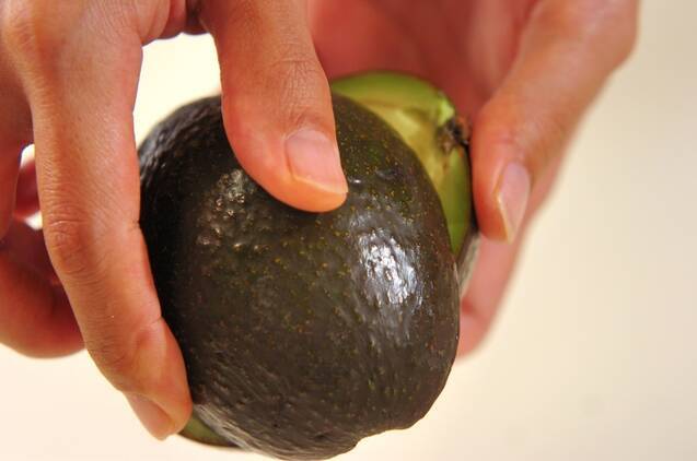 アボカドパストラミサンドの作り方の手順3