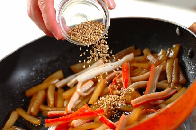 大根のオイスター炒めの作り方の手順3