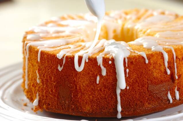 はちみつレモンのシフォンケーキの作り方の手順10