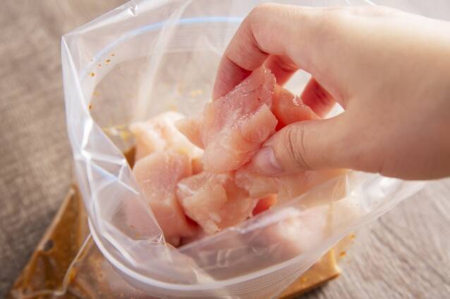 柔らかい！鶏むね肉の唐揚げ ご飯がすすむの作り方の手順3
