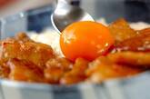 ピリ辛豚のスタミナ丼の作り方3