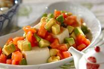 トマトとアボカド奴