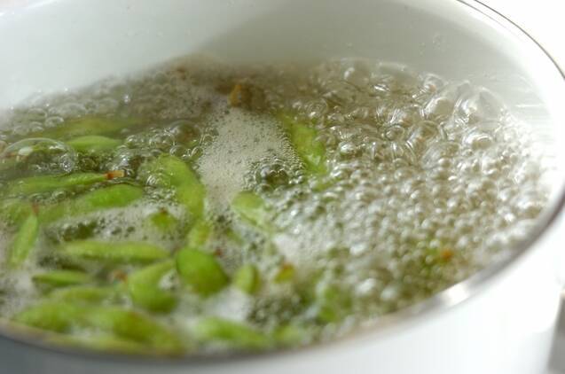 ずんだシェイクの作り方の手順1