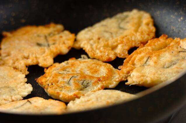 カルシウムたっぷりチヂミの作り方の手順4