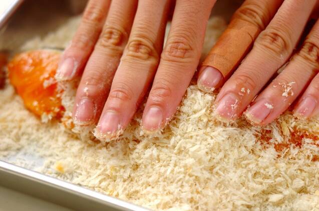 鮭のフライの作り方の手順1