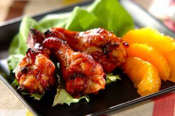 手羽元のバーベキュー焼き