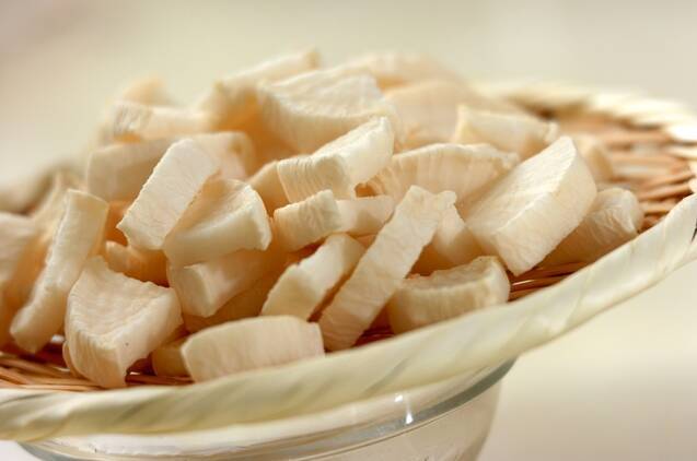 干し大根と豚バラの炒め煮の作り方の手順1