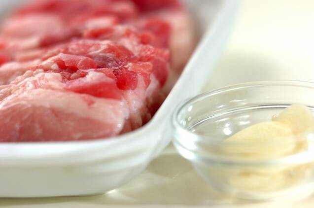 干し大根と豚バラの炒め煮の作り方の手順2