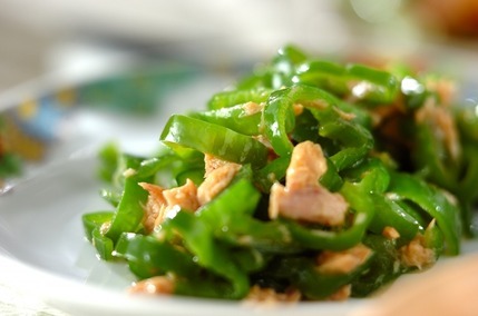 オイスターソースを活用 ピーマンとツナだけ by岡本 由香梨さん