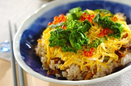 アナゴの蒸し寿司