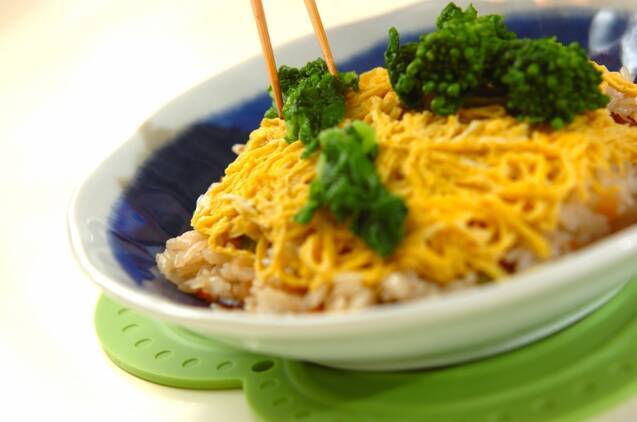 アナゴの蒸し寿司の作り方の手順11