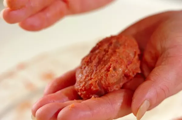 ひとくちエスニック風ハンバーグの作り方3