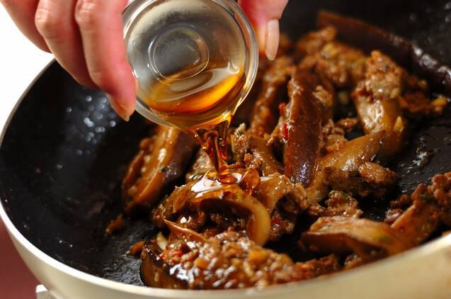 下味冷凍で麻婆ナスの作り方の手順5