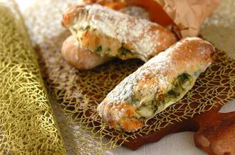 九条ネギのチャバタ