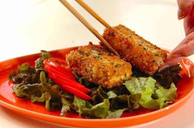 豆腐のチーズパン粉焼きの作り方の手順5