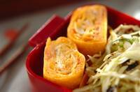 鮭とチーズの卵焼き