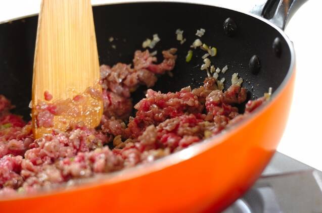 ブロッコリーの肉みそあんかけの作り方の手順4