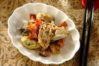 カキのベーコン焼き