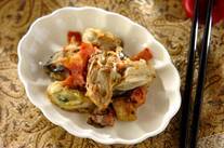 カキのベーコン焼き