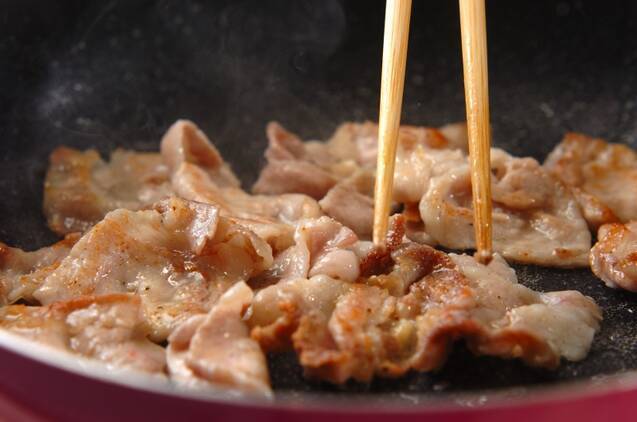 野菜炒めの作り方の手順3