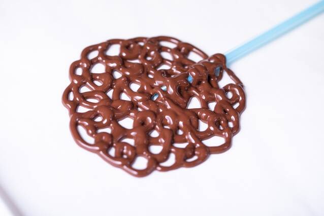 【初級】レースポップチョコの作り方の手順3